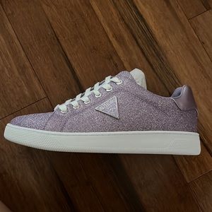 Guess Purple Sparkle Sneakers